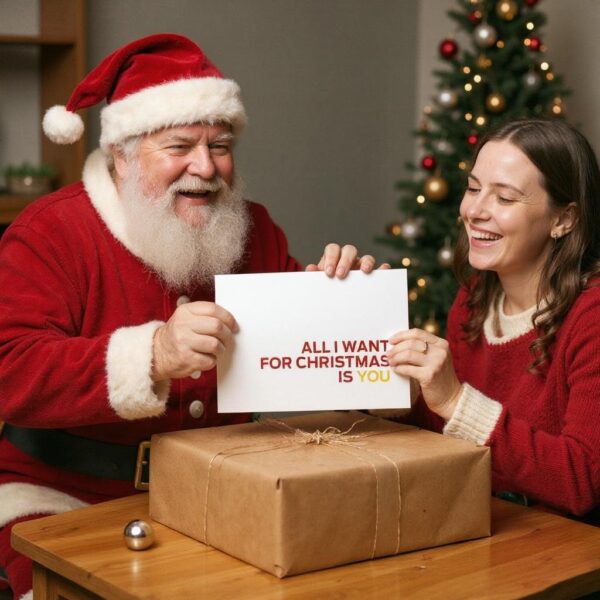 Cartolina "Tutto quello che voglio per natale..." - immagine 2