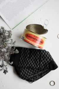 Calze Surströmming Canned Fish #nofish (taglie 36 - 40, donna)
