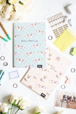 Bullet Journal cani &AMP; cuccioli (2 pz)