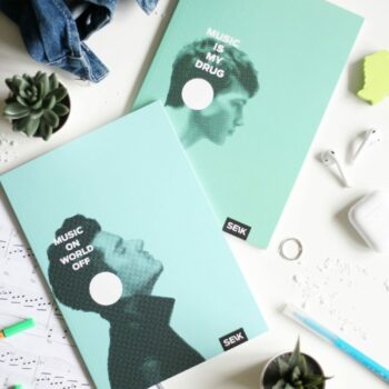 Musica Bullet Journal su & la musica è (2 pezzi)