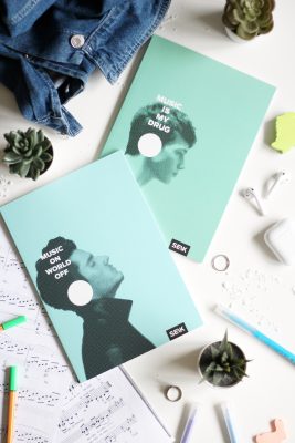 Musica Bullet Journal su & la musica è (2 pezzi)