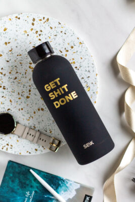 SEIK Borraccia d'acqua – Get shit done 500ml