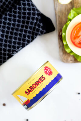 Calzini lunghi da uomo - scatola di sardine (taglia 40-46)
