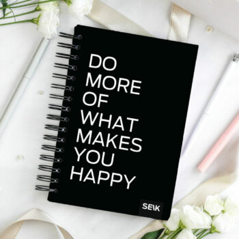 Quaderno a punti con copertina rigida e rilegatura a spirale - Do more