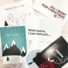 Cartolina "Caro Babbo Natale, posso spiegare.."
