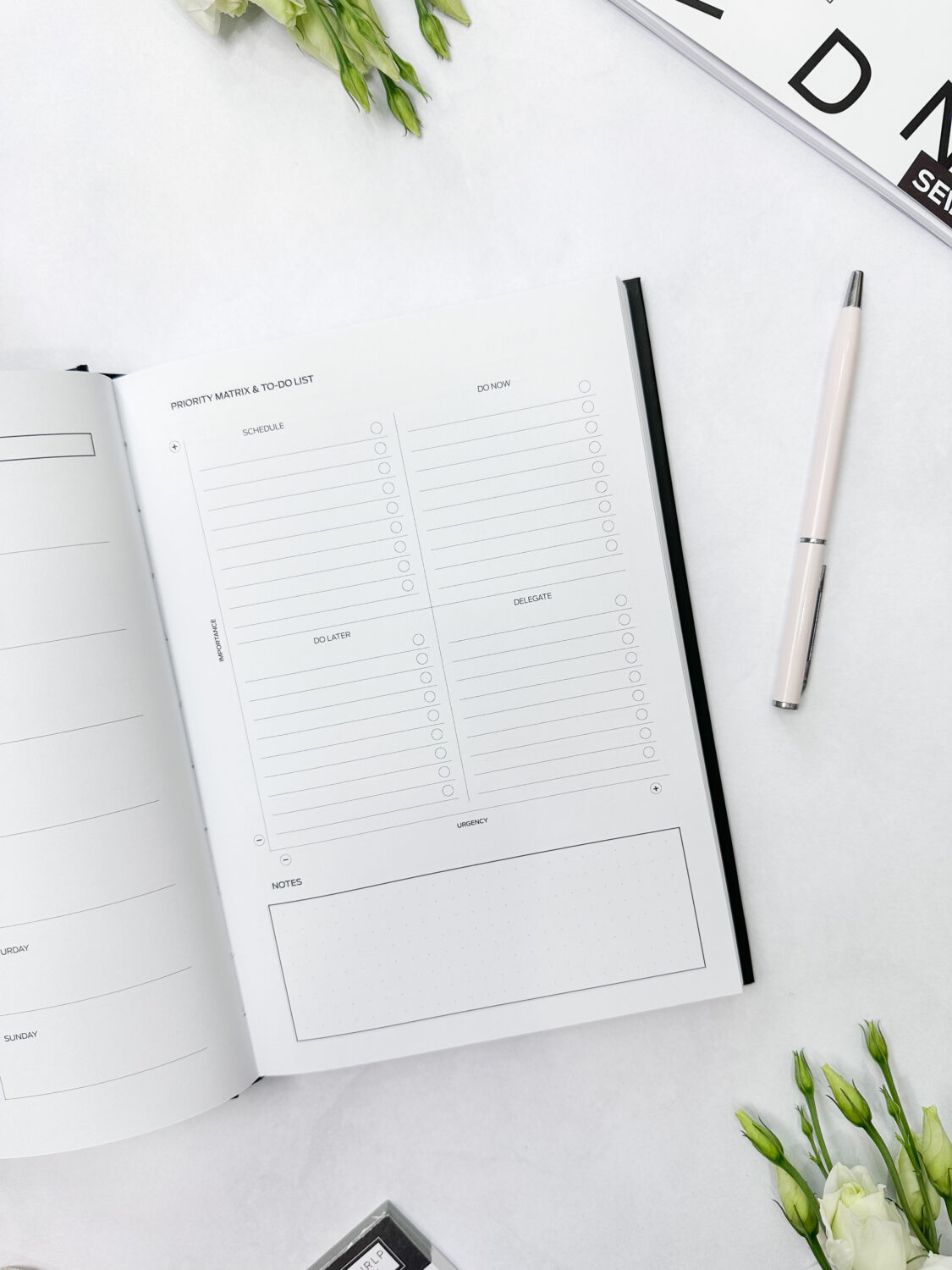 Pianificatore di produttività - Fai (s)uccedere le cose (nero) - immagine 7