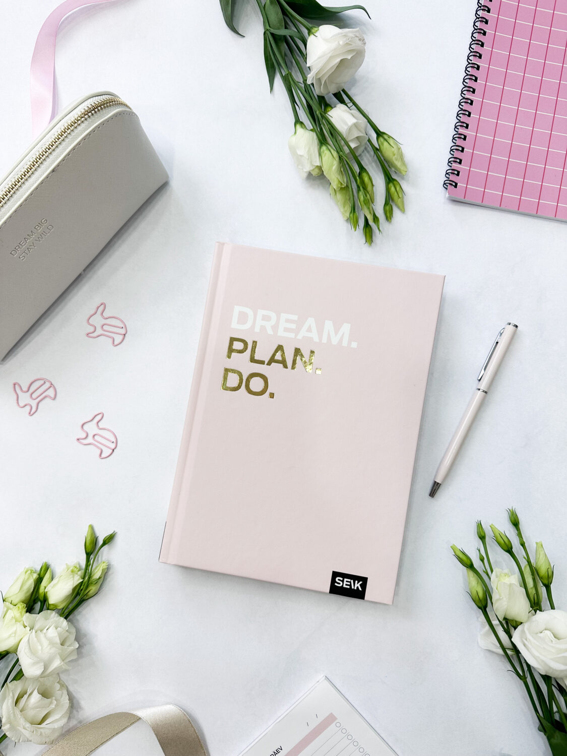 Pianificatore di produttività - Sogna. Pianifica. Fai. (rosa) - immagine 10