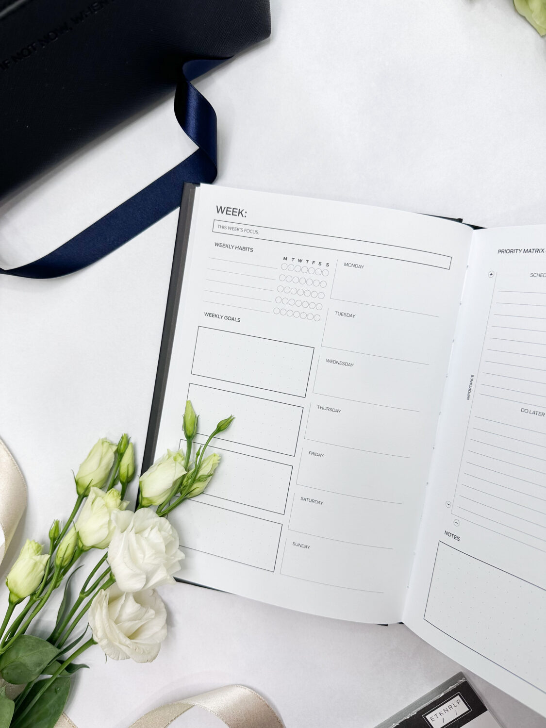 Pianificatore di produttività - Fai (s)uccedere le cose (nero) - immagine 6