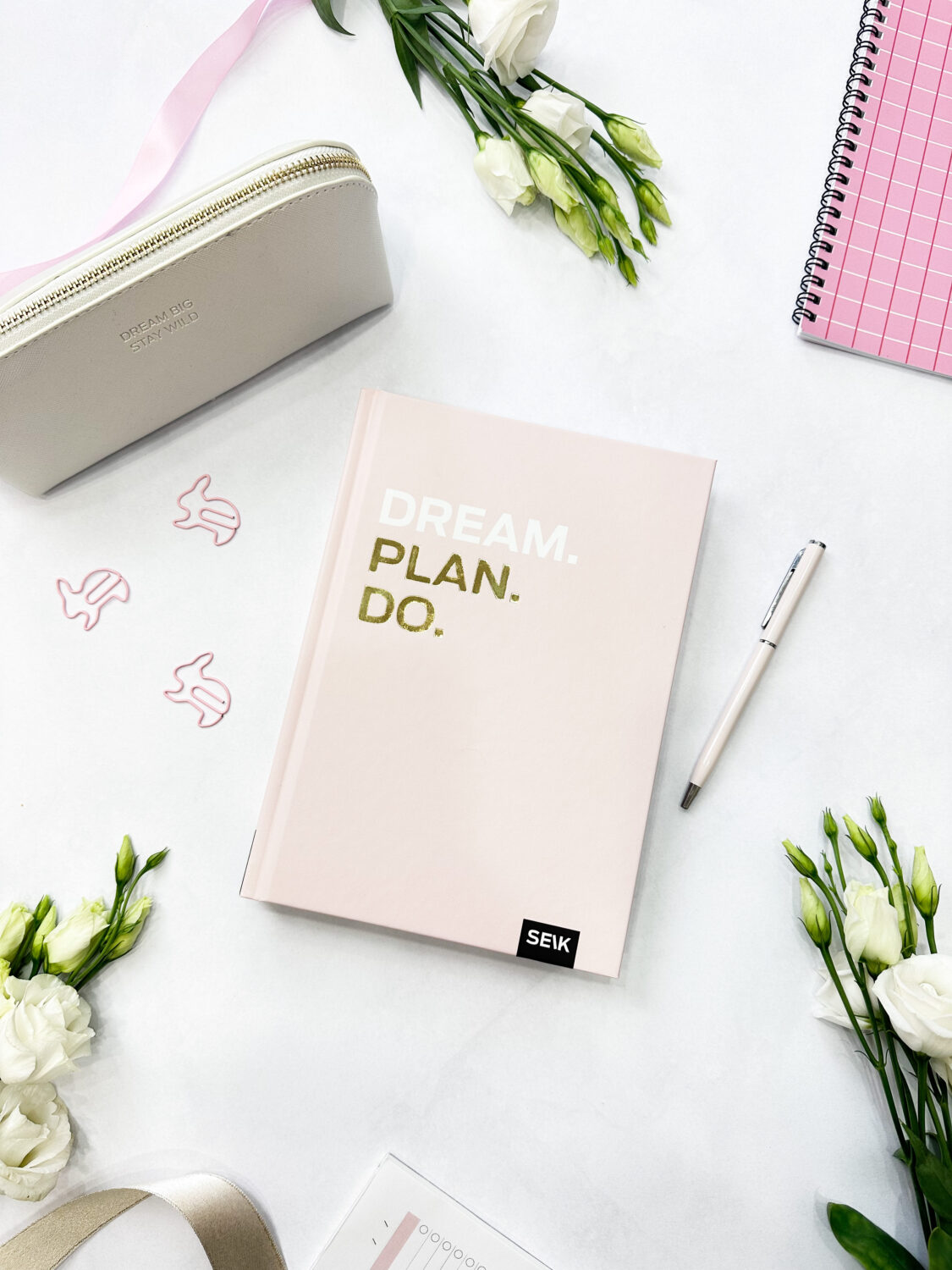 Pianificatore di produttività - Sogna. Pianifica. Fai. (rosa) - immagine 12