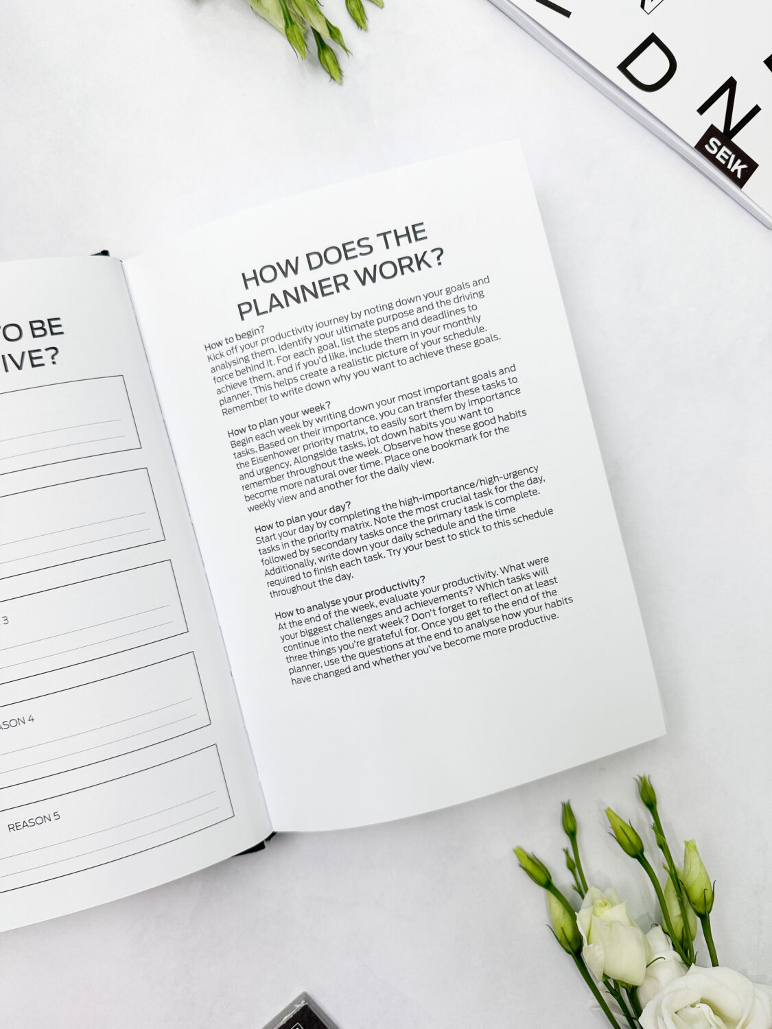 Pianificatore di produttività - Fai (s)uccedere le cose (nero) - immagine 4