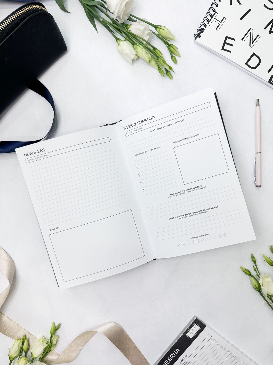 Pianificatore di produttività - Fai (s)uccedere le cose (nero) - immagine 11