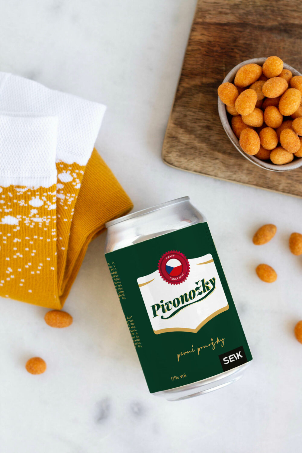 Calze della Birra Ceca - Pivonožky (Taglia 40-46)