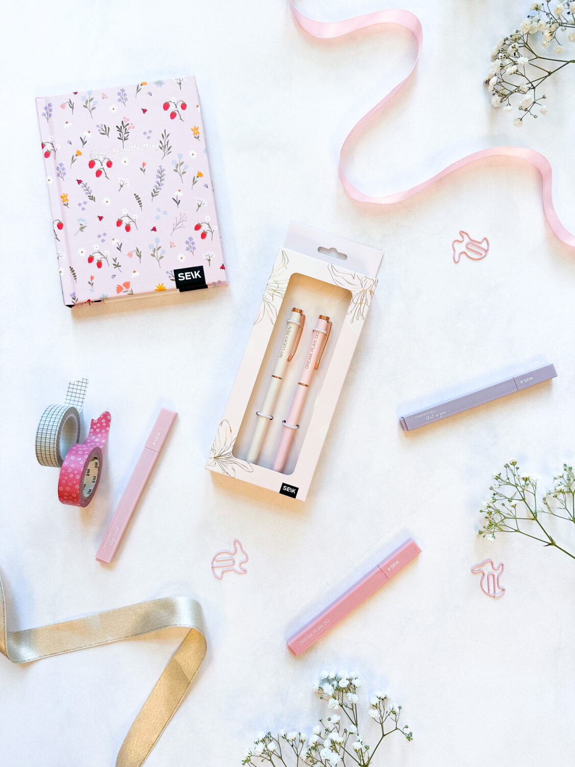 Happy Pens - La mia penna fortunata (nera) & Dream. Plan. Do. (Blu) - 2 pz - immagine 2