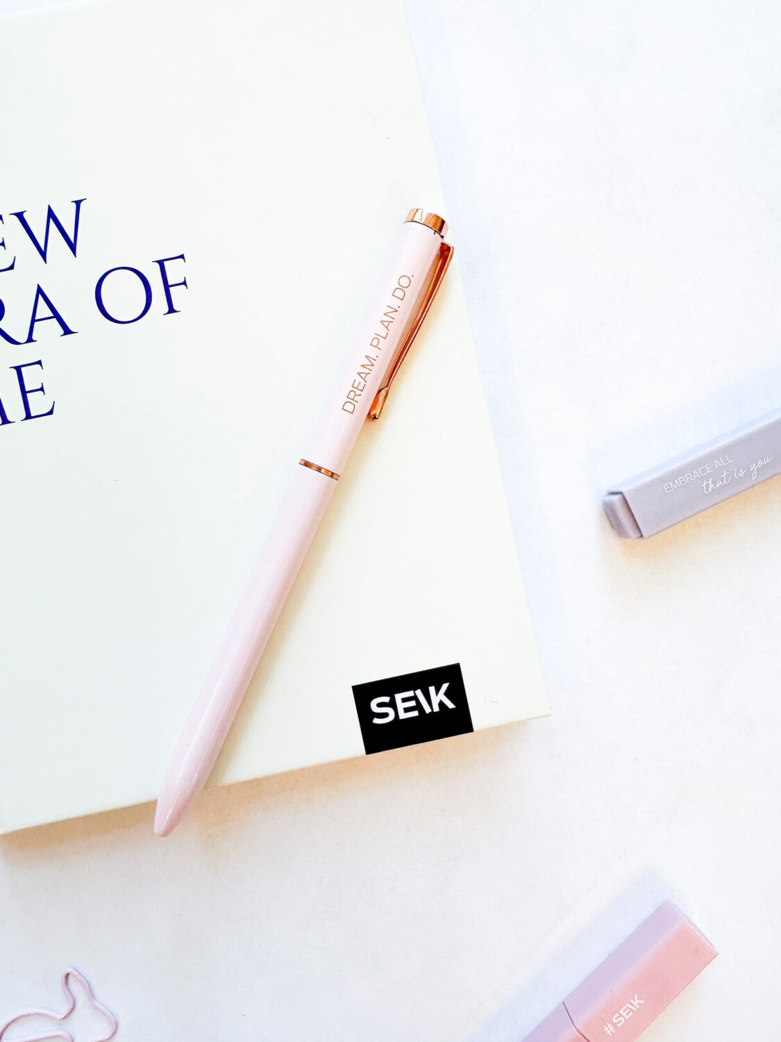 Happy Pens - La mia penna fortunata (nera) & Dream. Plan. Do. (Blu) - 2 pz - immagine 6