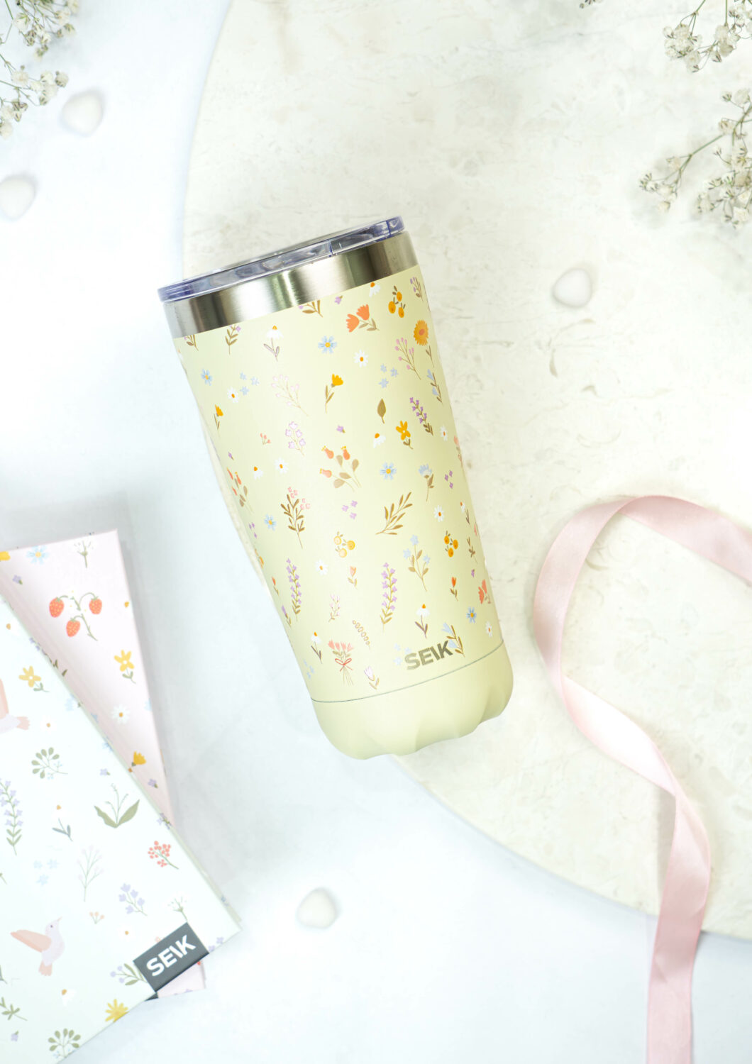 Tazza termica - Fiori 350 ml