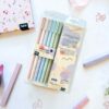 Happy pens - Evidenzia le tue avventure con colori pastello (6 pz)