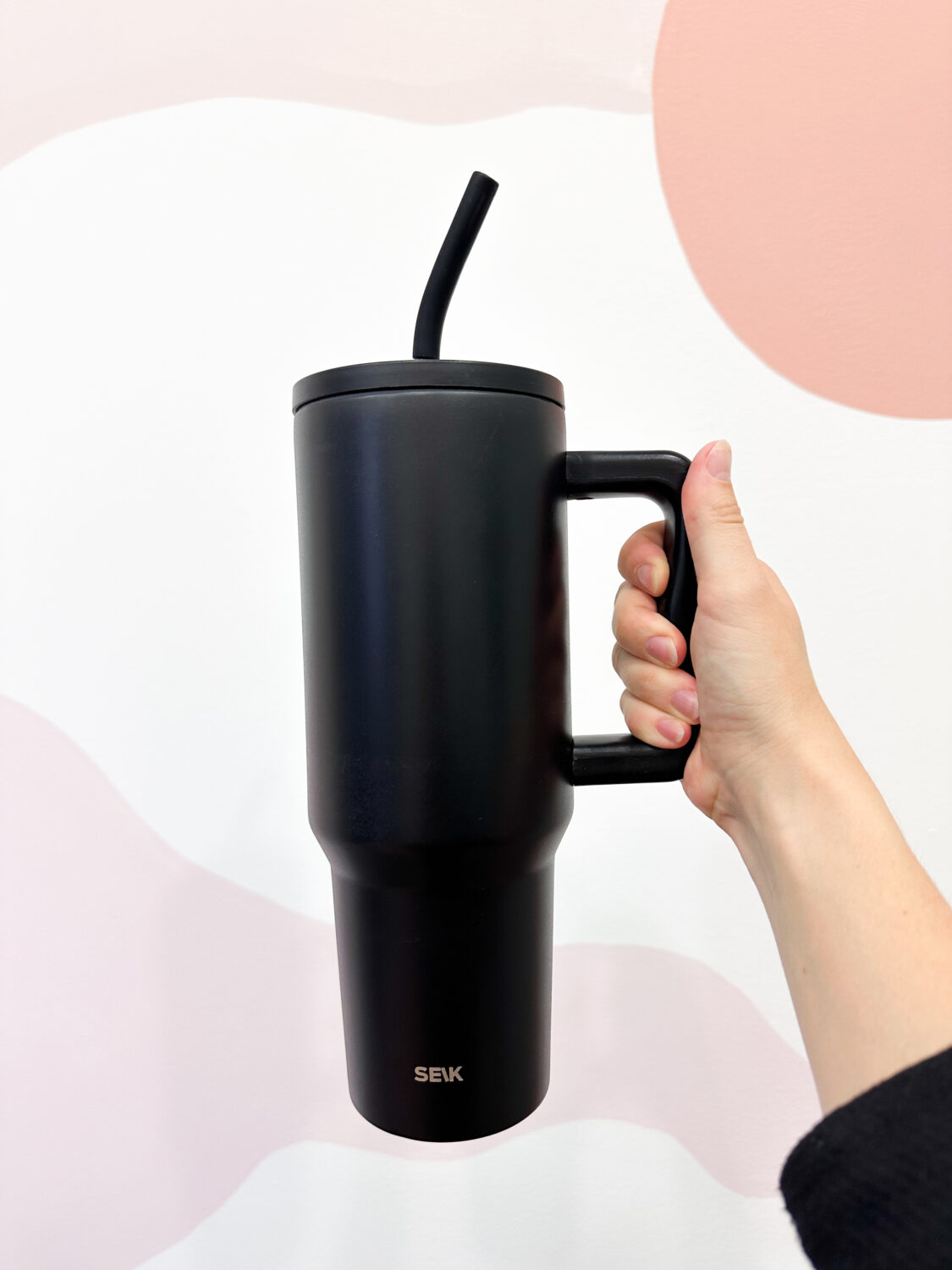 Tumbler bicchiere – grow positive thoughts 1200ml