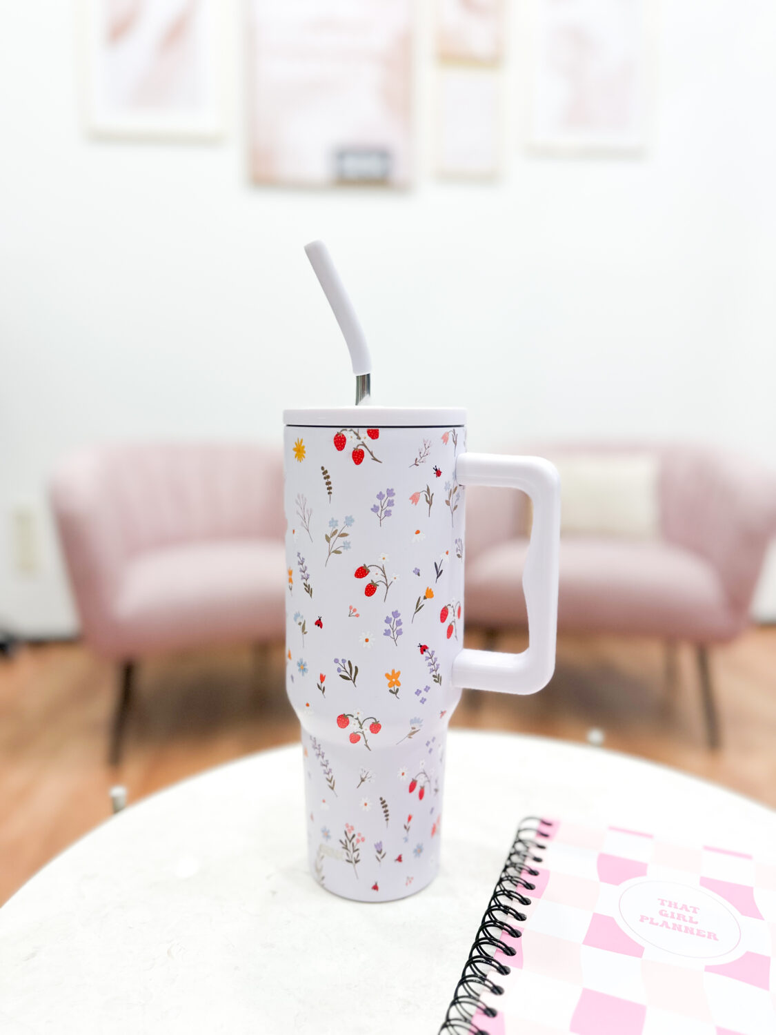 Tumbler bicchiere - Fragole 1200 ml