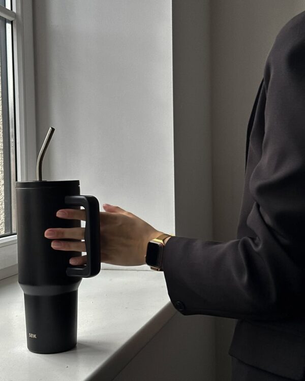 Tumbler bicchiere – grow positive thoughts 1200ml - immagine 8