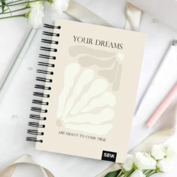 Quaderno a punti con copertina rigida e rilegatura a spirale - Your dreams