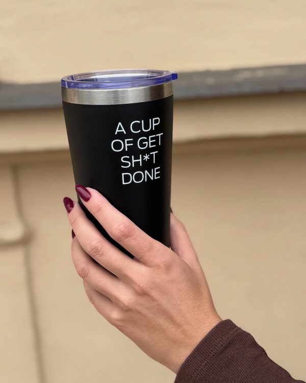 SEIK Tazza termica - A cup of get sh*t done (350 ml) - immagine 4