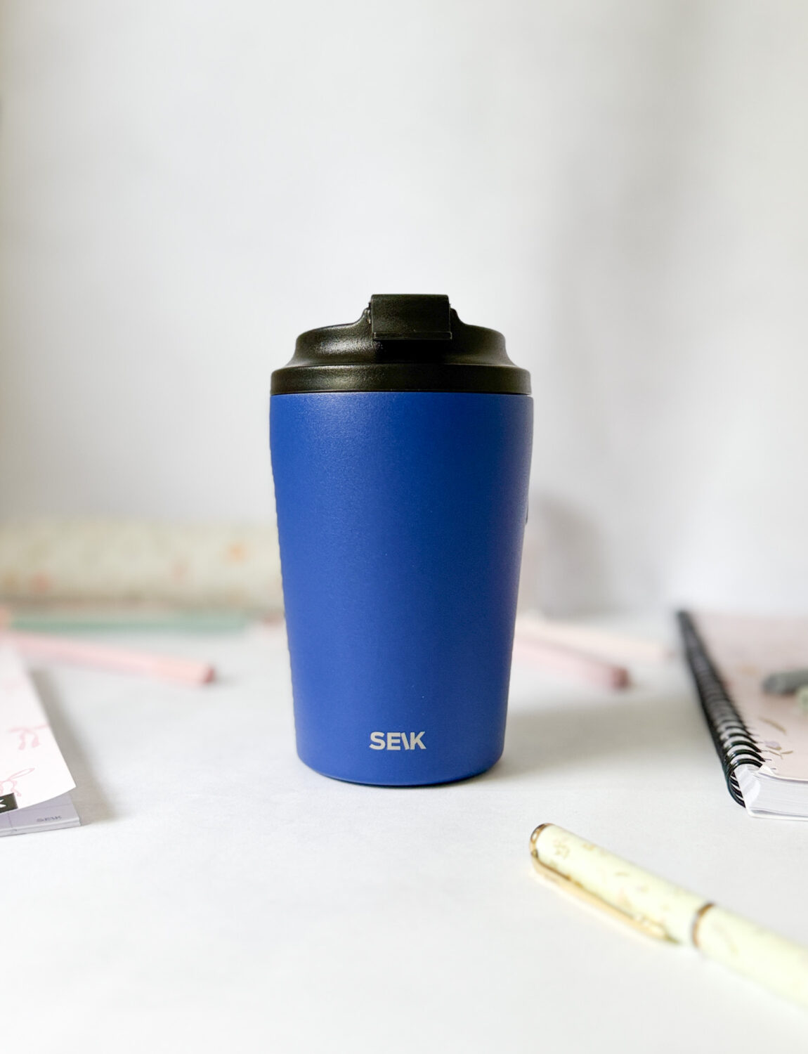 Tazza termica per caffè - blu (350ml)