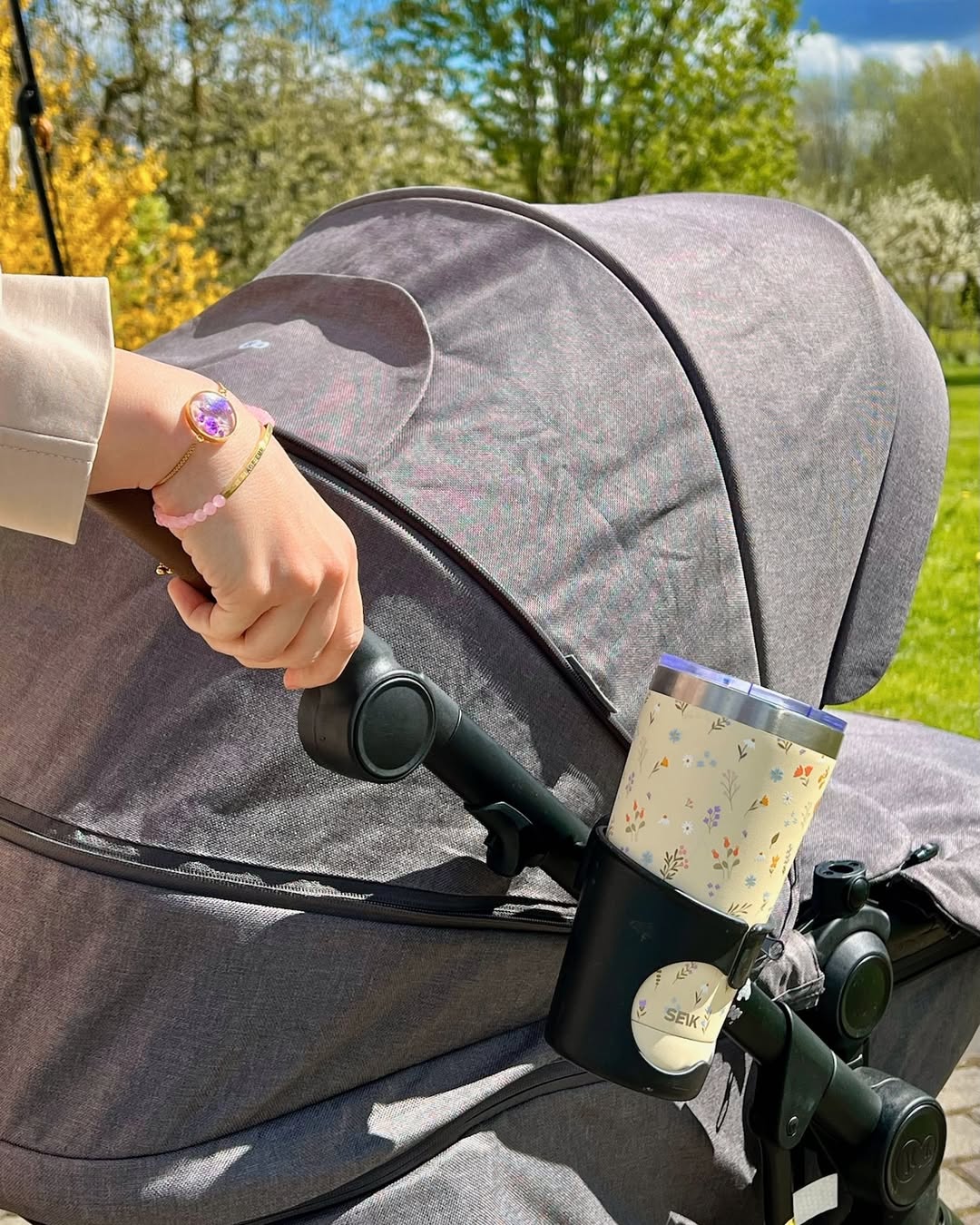 Tazza termica - Fiori 350 ml - immagine 9