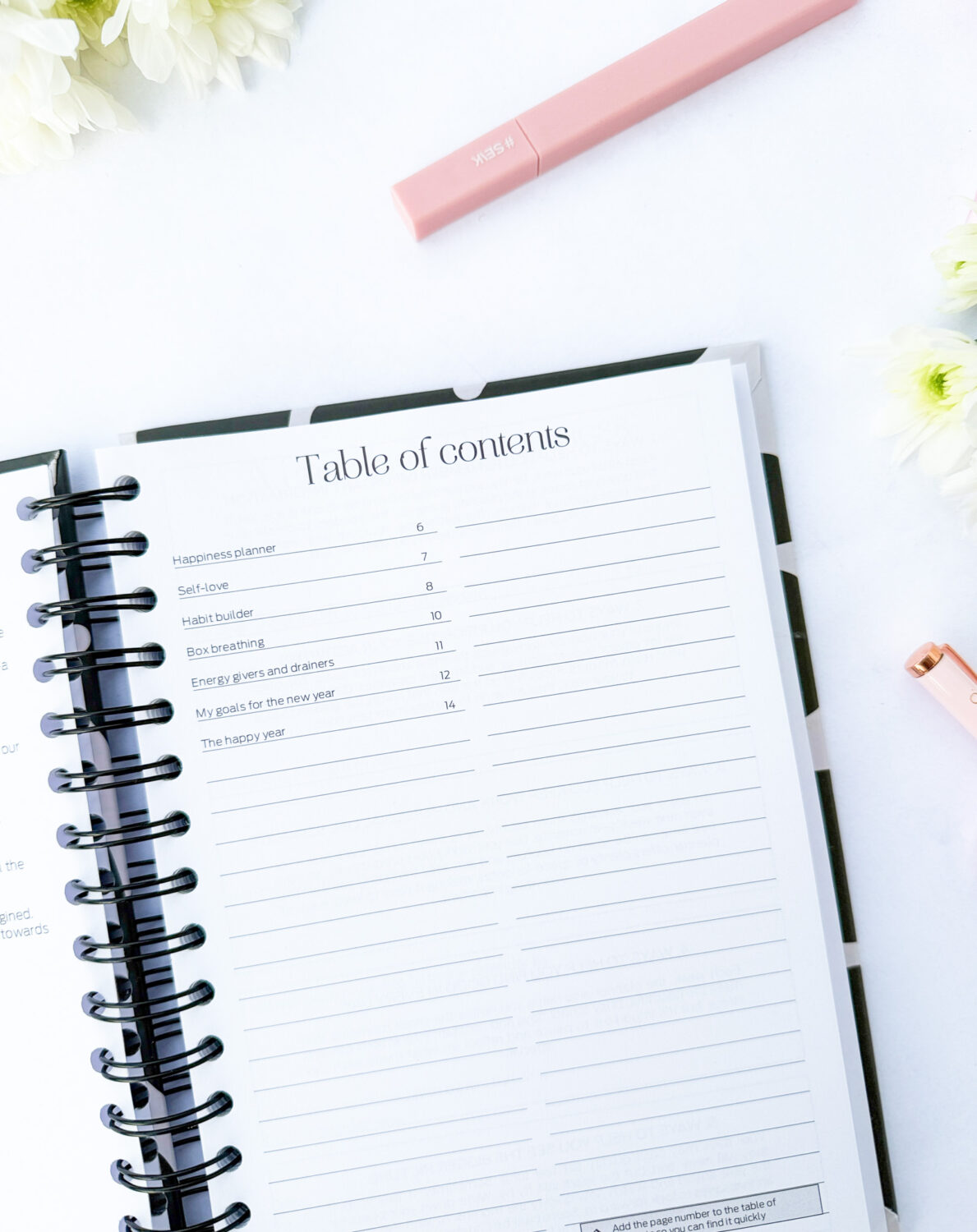 Happy Calendar planner spiral binding - your dreams 2026 - immagine 3