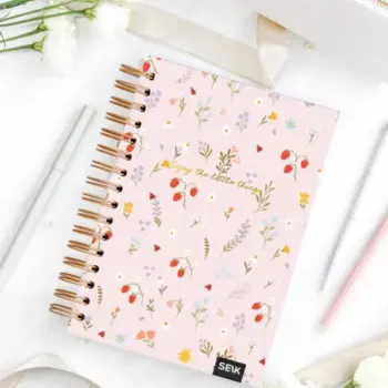 Quaderno a punti con copertina rigida e rilegatura a spirale - Little things