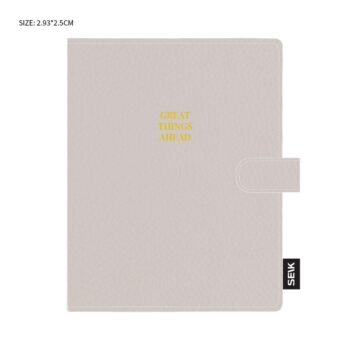 Happy calendar 2025 in inglese A5 beige (Copy)