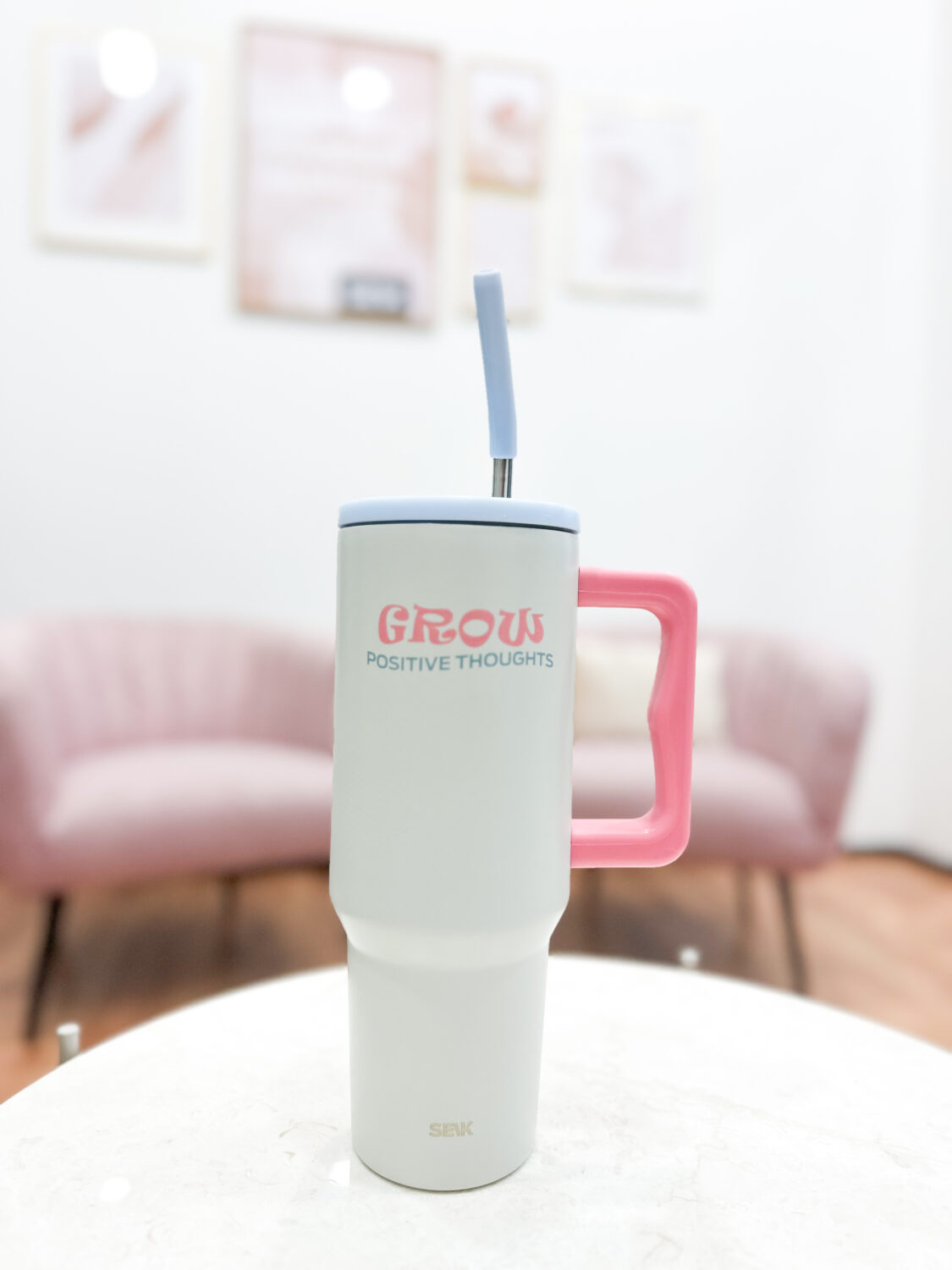 Tumbler bicchiere - Grow positive thoughts 1200 ml